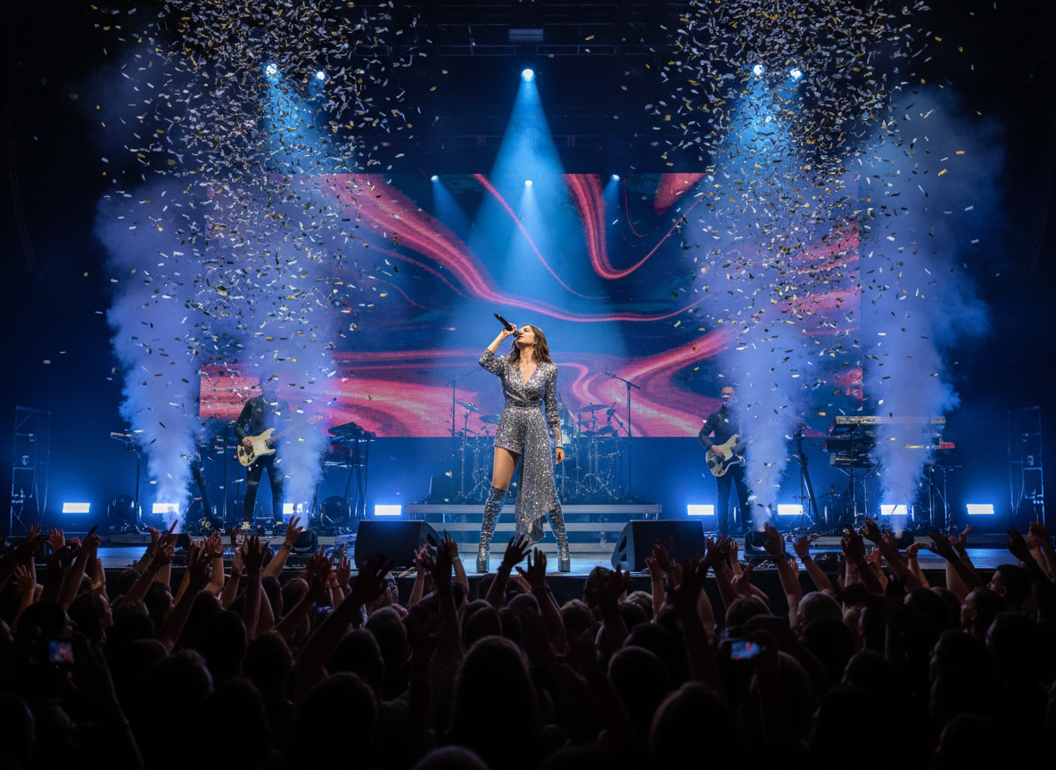 Reporting on a concert – Task 4