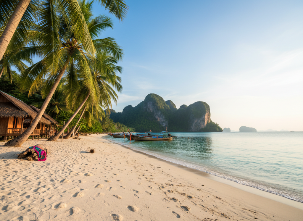 A beach in Thailand