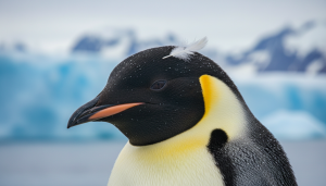 an emperor penguin