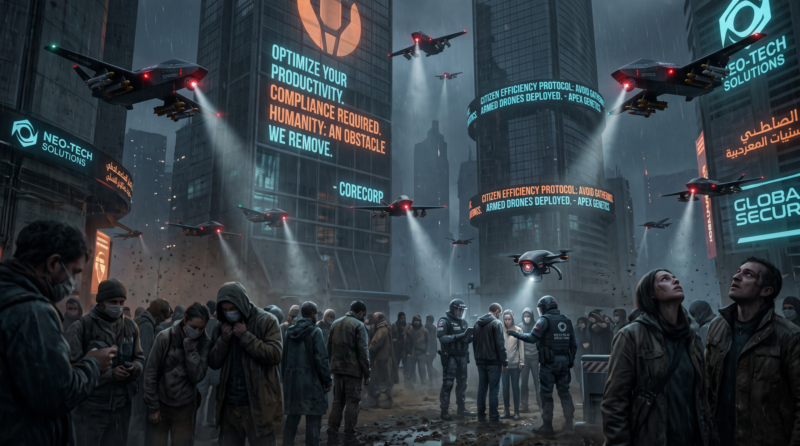 Look up. They’re already coming.
