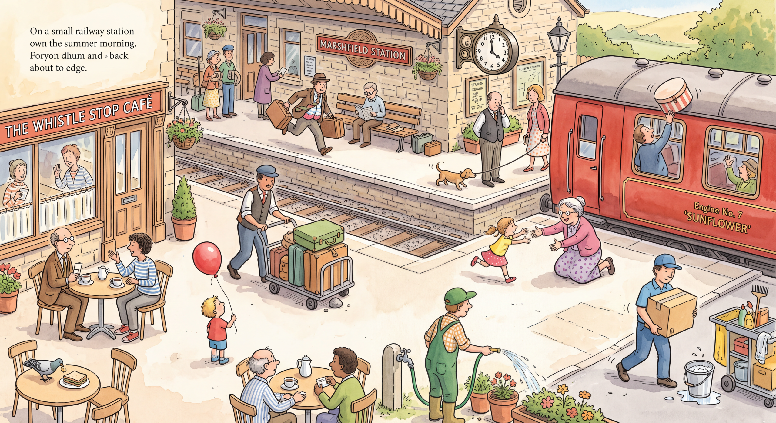 What’s going to happen at the station?