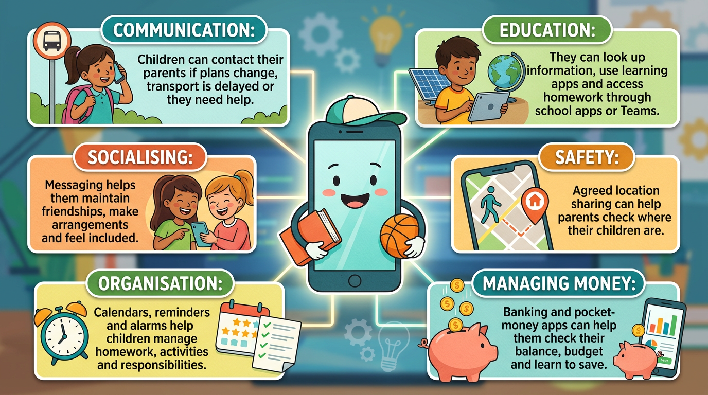 Debate: Should children have smartphones from the age of eleven? Student A